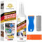 Glue Remover, Surface-Safe Adhesive Remover with Plastic Scraper, Sticker Remover for Easy Removal of Stickers, Labels, Decals, Remover Gel Adhesive Remover for Cars