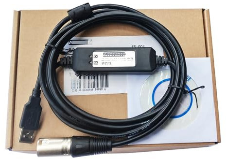 HUAYONGSS Cavo USB a XLR XLR Maschio, processore Audio XTA e Cavo PC 485, Cavo Dati XTADP448