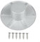 Pied de support rond en aluminium pour camping-car, bateau, remorque, table de camping avec diamètre extérieur de 15 cm