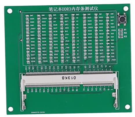 Memory Test Card DDR3 Laptop, LED Licht, Motherboard Reparaturkarte - Hauptplatinen Tester, Fehleranzeige, PC Diagnose für und Systeme (DDR3)