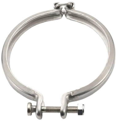 V Band Schelle Turbolader Turbine Auspuff Edelstahl Klemme V-Band Turbo Flansch 95mm