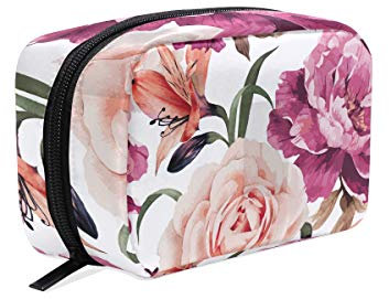 Trousse à maquillage Fantazio pour femme - Rose et lys