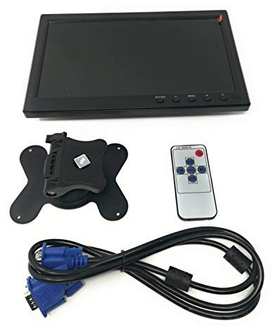 TEMPO DI SALDI Monitor LCD 10.1 Pollici, Full HD, HDMI, con Telecomando, per Auto Videosorveglianza