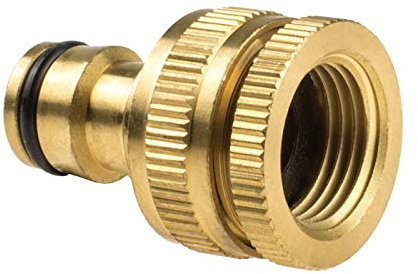 Cellfast Universal-Anschluss mit Innengewinde BRASS, Schnellverbindungsstück G1/2 - G3/4, 21,00mm-26,5mm, 52-860