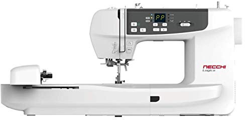 Necchi NCH05AX Macchina per Cucire, Interno in pressofusione in Alluminio, scocca in ABS, White, Regular