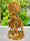 WC_Lord Krishna mit Kuh Janmashtami Krishna Statue Figur-Hindu-Gott der Liebe und göttliche Freude - Murlidhar Kishna Idol für indisches religiöses Festival - Home Dekoration Heiliger Artikel