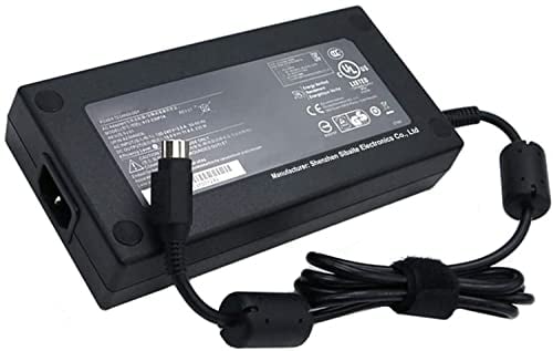 230W 4 Pin A12-230P1A A230A003L ADP-230EB T Adaptateur Secteur Chargeur pour Ordinateur Portable Compatible pour MSI Trident 3 7RA-084US VR7RD B906 8906 GT83VR VR7RC-018US VR7RC-020US(19.5V 11.8A)