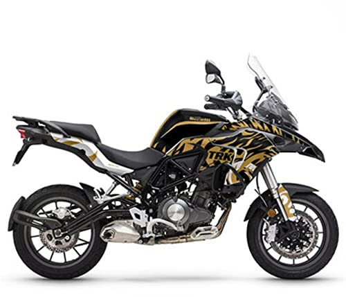 Moto per Benelli TRK502 TRK 502 TRK502X TRK 502X TRK Cupolino Adesivi Decalcomanie Emblemi Sticker (Color : 7)