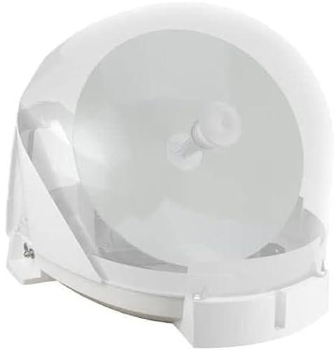 Maxview VuQube II – Roof Mount and Portable Satellite TV Dome With Sky Q - White