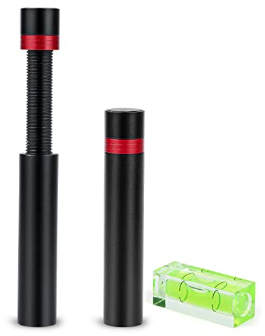 Support Carte Graphique GPU,Hauteur réglable Support Gpu Support Carte Vidéo Aluminium avec Aimant,avec Niveau à Bulle,Noir(75-125mm)