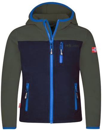 Trollkids Kids Stavanger Jacket 116, ivy/Navy