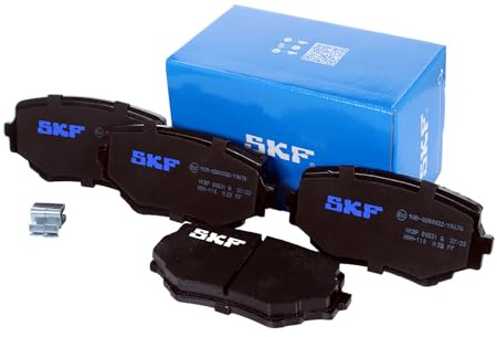 SKF Scheibenbremse Bremsbelag VKBP 80531 A - 4er Set - Position Vorderachse Höhe 77 mm Länge 134 mm Breite 83 mm Dicke 14,5 mm - OE Qualität