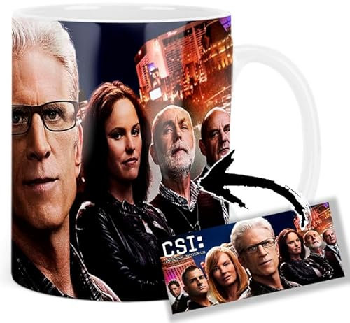Csi Las Vegas Ted Danson Marg Helgenberger Tasse Keramikbecher Mug
