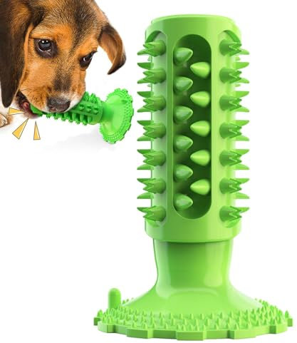 Giocattolo per cani con ventosa, giocattolo per lavarsi i denti e scricchiolare i cani con ventosa | Prodotti per la cura dei denti per la casa, clinica veterinaria, negozio di animali,