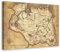 Hndeial The Elder Scrolls – Skyrim-Karte, Leinwandposter, Schlafzimmer-Dekor, Sportlandschaft, Büro, Raumdekoration, Geschenk, Rahmen-Stil, 40 x 60 cm
