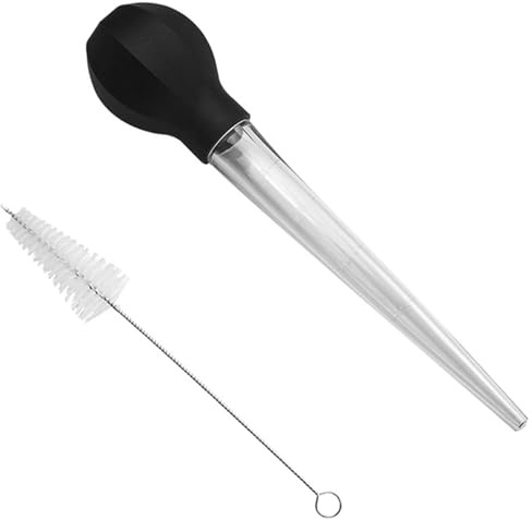 Suction tubing, Glue Head Pump, Turkey Pump, Transfer Liquid Pipette, Glue Head Dropper, Dropper Measuring Liquid, Baking Tool Tube，Turkey baster， baster for Cooking，baster