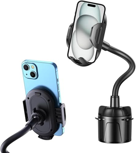 Handy Halterung Auto Getränkehalter Für Oppo A96 A36 A76 A1 Pro A58x 4G 5G X5 K10 F21 F21s Find N2 Flip Pro Lite Verstellbar Halter Smartphone Halterung Cup Mount für KFZ Dosenhalter Becherhalter