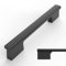Amerdeco 10 Pieza Tiradores Cocina 160mm Tiradores Armarios Negro Tirador Puerta Tiradores Cajones de Aleación de zinc Muebles Tirador UK0048