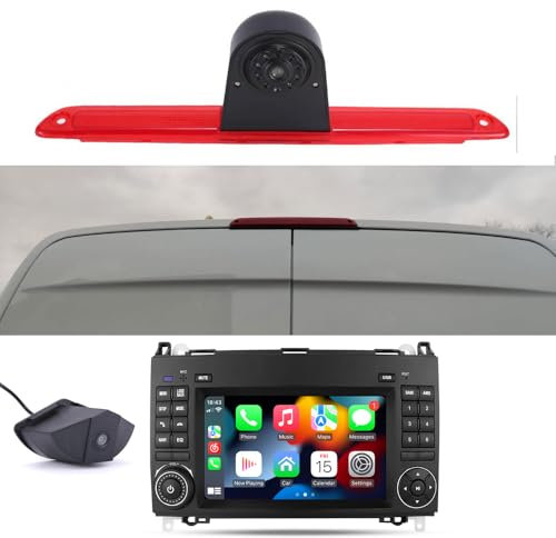 360° Autokamera Rückfahrkamera Kamera Panorama-Surround-Ansicht HD 720P Rechts+Links +Front +Rückfahrkamera-System Android Autoradio GPS Navigationsgeräte Ersatz für Mercedes-Benz Sprinter