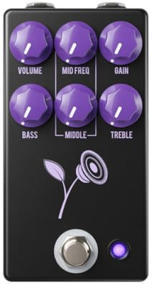 JHS Pedals Violet Distortion Pedal, Black