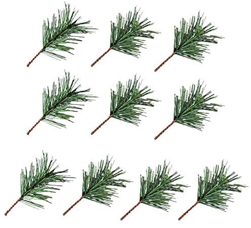 Les arbres de Noël Branches de faux sapin for couronne(20pcs)