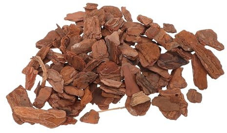 FONDOTIN 1tasche Reptilien Terrarium Rindeneinstreu Natürliche Kiefernrinde Bodengrund Dekorativ Sicher Für Schildkröten Echsen Terrarien Und Aquarium Garnelen Zubehör