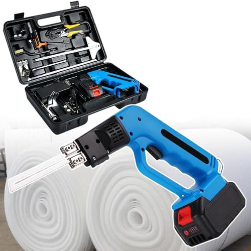 Cordless Electric Hot Knife 150W,Hot Knife Styrofoam Cutter Foam Cutting Tool Air Cooled Hot Knife Foam Cutter 100-240V for EPS, XPS, KT Board, Sponge,Canvas, Synthetic Fabric, Cloth,KF150
