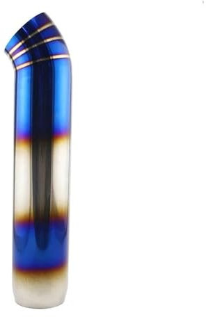 Auto-Endrohre Auto-Auspuffrohr-Düsen-Schalldämpfer-Endrohr 63 Mm-75 Mm JDM Aluminiumlegierung Universal Modifizierte Rennauspuffanlagen Auspuffblende(A)