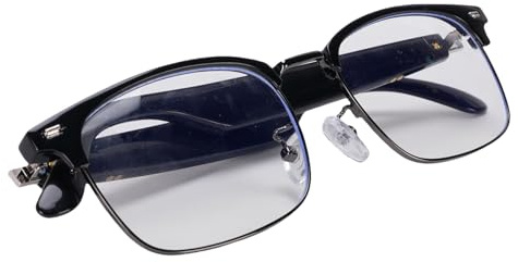 Saluaqui Smart Brille mit AI -Übersetzer und Sprachassistent für Musik und Anrufe | Touch Control Wearable | Unterstützt 150 Sprachen | Lange Akkulaufzeit für Outdoor -Aktivitäten