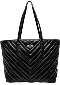 Liu Jo Shopper Schultertasche Lunny Tote Bag Nero schwarz