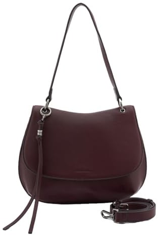 FREDsBRUDER Umhängetasche My Bestie Big Saddle Bag Dark Red weinrot
