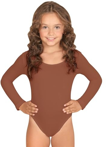 W WIDMANN MILANO Party Fashion - Body für Kinder, Overall, für Tänzerinnen und Tänzer, Karneval