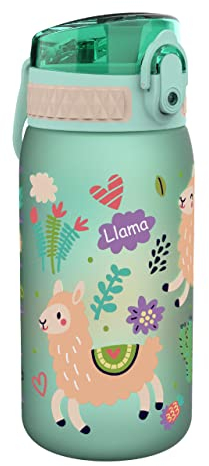 ion8 Botella de agua a Prueba de Fugas, Sin BPA, Llamas, 350ml (12oz)