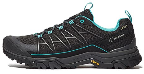 Berghaus Women’s Expanse Gore-TEX Walking Shoes with High Traction Sole & Cushioned Footbed, GTX (Grey, UK Footwear Size System, Adult, Women, Numeric, Medium, 6)
