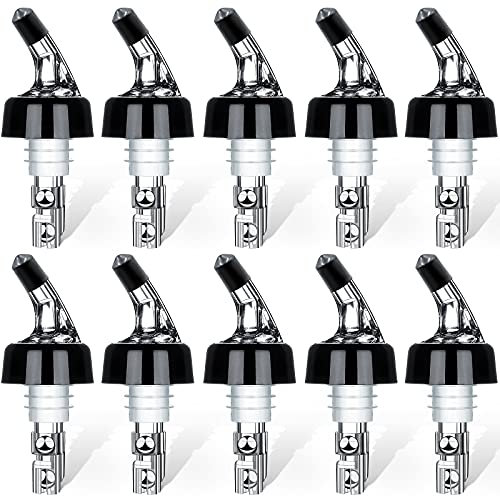 SuproBarware Automatic Measured Bottle Pourer - Quick Shot Spirit Measure Pourer Drinks Wine Cocktail Dispenser Home Bar Tools