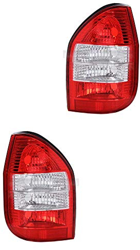 Heckleuchten Rückleuchten Rücklicht Set rechts & links Satz für Modell Zafira A (F75) Baujahr: 01/2003-06/2005 Kunststoff ohne Lampenträger