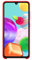 Samsung Silicone Smartphone Cover EF-PA415 für Galaxy A41 Handy-Hülle, Silikon, Schutz Case, stoßfest, dünn und griffig, rot