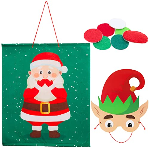 Toyland® Pin The Nose On Santa! Familienspiel, für Kinder ab 5 Jahren
