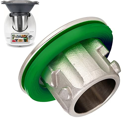 Kingcenton Remplacement de Lame pour Thermomix TM6 Accessoires, Couvercle de Mélangeur Bimby TM6 Couvercle D'eau de Cuisson, Alternative au Couvercle de Couteau(TM6)
