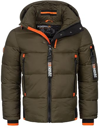 Herren Winter Jacke warm gefüttert Parka Steppjacke Outdoor gesteppt PUFFER