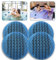 JULMELON Hot Tub Scum Absorber,4 Pack Spa & Pool Scum Eliminating Balls Reusable Hot Tub Oil Absorbing Sponge Washable Scum Floating Filter to Keep Water Clear Clean for Pool Bath Hot Tub Accessories