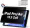 PYS Magnetische Blickschutzfolie für iPad Air 3 (10,5 Zoll 2019, 3. Generation) und iPad Pro 10,5 Abnehmbare Sichtschutzfolie Anti Glare Blaulicht Schutzfolie