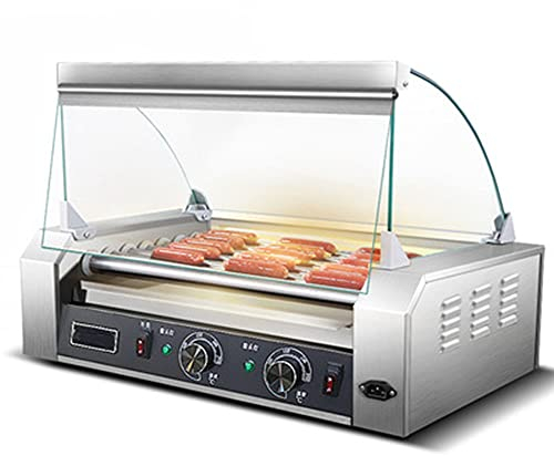 Machine À Saucisses À Tube Antiadhésif en Téflon 1900 W Machine À Saucisses Commerciale Mini Petite Machine À Hot-Dog Domestique Machine À Saucisses Au Jambon Entièrement Automatique Machine À Hot-Do