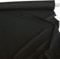 TOLKO Popeline Bekleidungsstoff Dekostoff | Blickdicht knitterarm | 145cm breit Dekostoffe Vorhangstoffe Patchwork universal Stoffe zum Nähen Meterware Dekorieren (Schwarz)