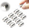10 pcs Mini Lumières LED, Lampe LED Miniature avec Batterie, Petite Lumière LED pour Décoration, Lampe LED Maison de Poupée, Lampe Miniature pour Maquette (Lumière Blanche)