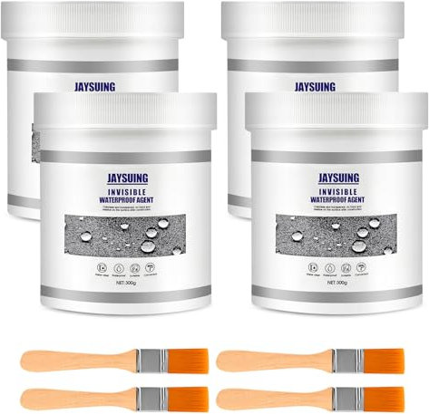 qianduoduo Enduit imperméable transparent 1200 g, agent imperméable invisible, émulsion d'étanchéité isolante pour salle de bain, toilettes, carrelage, murs, toit et extérieur