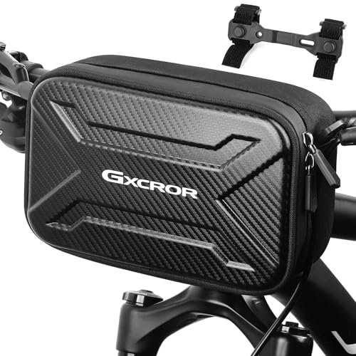 GXCROR 3L Lenkertasche Fahrrad,Fahrradtasche Lenker,Inklusive Magnet-Halterung,Lenkertaschen,Fahrradlenkertasche