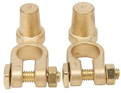 Batterie Post Extender 2pcs Messing Car Battery Anschlussanschluss Schnellfreisetz
