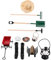 SUPVOX 1 Satz Küchen Set für Puppenhäuser Teiliges Zubehör Set mit Realistischen Kochspielzeugen für Kreatives und Fantasievolles Rollenspiel für Jahren
