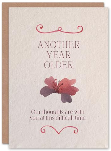 Artery8 Another Year Older Sympathy Funny Cheeky Birthday Card